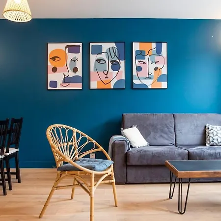 55m2 Lumineux - Coeur & Vaugueux Appartement